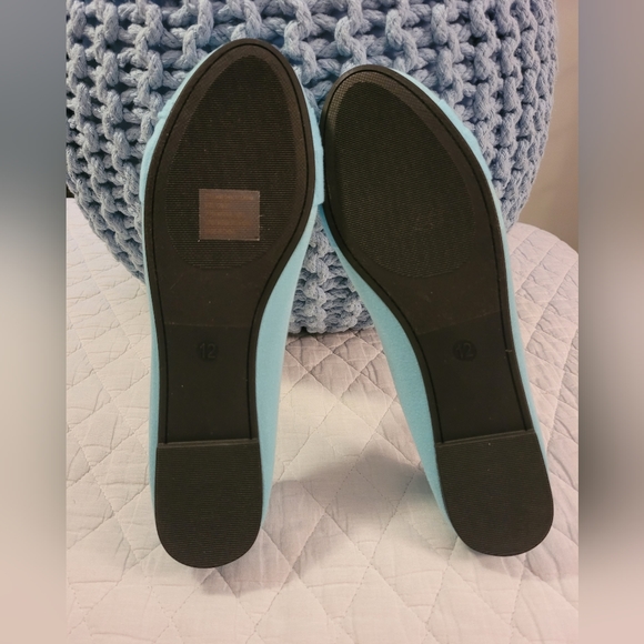 Blue flats womans size 12 nwot - Picture 5 of 13